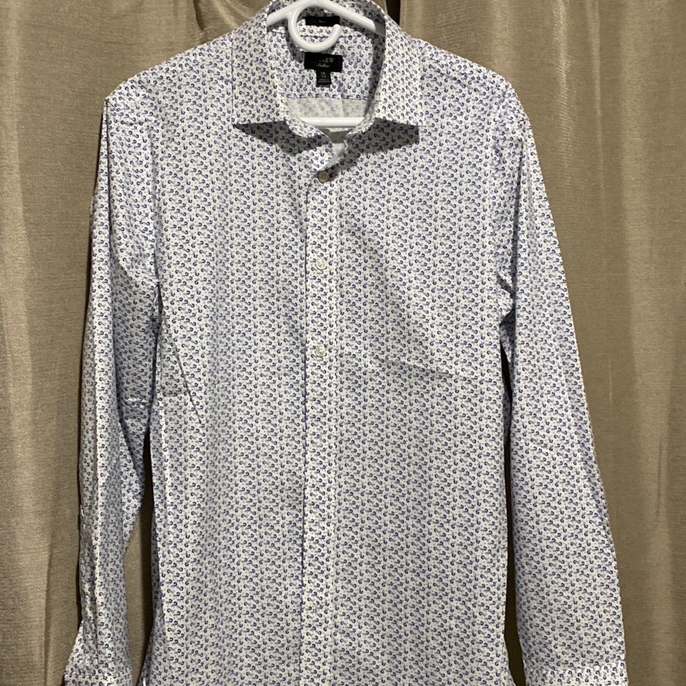 Jcrew Ludlow mens dress shirt floral